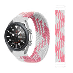 For Samsung Galaxy Watch 3 41mm Adjustable Nylon Braided Elasticity Replacement Strap Watchband, 165mm