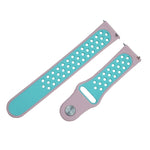 Two-color Silicone Replacement Strap Watchband, For Fitbit Versa 3