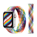 Metal Head Braided Nylon Replacement Watchbands, Size: XS 128mm For Apple Watch Series 6 & SE & 5 & 4 40mm / 3 & 2 & 1 38mm, XS 128mm 40mm / 38mm