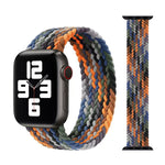 Metal Head Braided Nylon Replacement Watchbands, Size: XS 128mm For Apple Watch Series 6 & SE & 5 & 4 40mm / 3 & 2 & 1 38mm, XS 128mm 40mm / 38mm