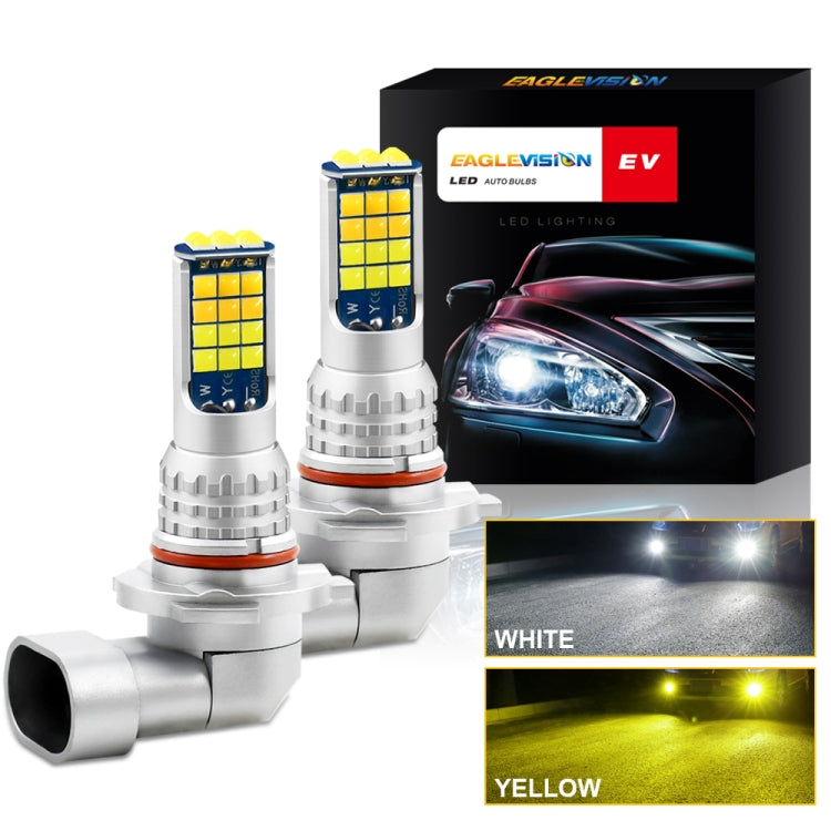 DC9-36V 30W 3000LM IP65 Car LED Double Color Fog Light with 30LEDs SMD-2525 Lamp, 2 PCS V6 880, 2 PCS V6 9005, 2 PCS V6 9006, 2 PCS V6 H4, 2 PCS V6 H7, 2 PCS V6 H10, 2 PCS V6 H11, 2 PCS V6 H16, 2 PCS V6 P13W