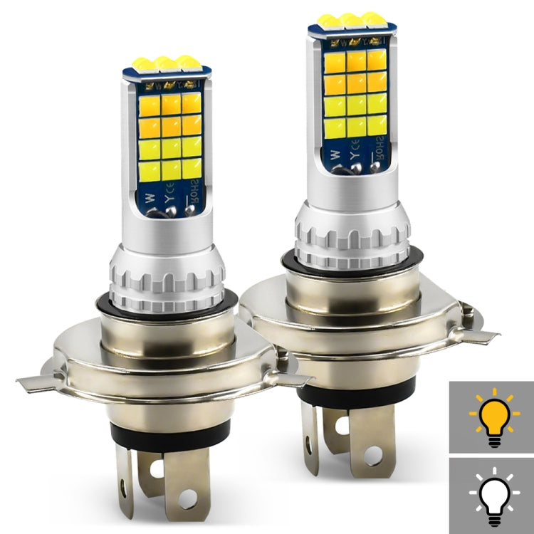 DC9-36V 30W 3000LM IP65 Car LED Double Color Fog Light with 30LEDs SMD-2525 Lamp, 2 PCS V6 880, 2 PCS V6 9005, 2 PCS V6 9006, 2 PCS V6 H4, 2 PCS V6 H7, 2 PCS V6 H10, 2 PCS V6 H11, 2 PCS V6 H16, 2 PCS V6 P13W