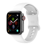 Large Size Silicone Watch Band For Apple Watch Series, 7 41mm / 6 & SE & 5 & 4 40mm / 3 & 2 & 1 38mm, Size: Large Size, 7 45mm / 6 & SE & 5 & 4 44mm / 3 & 2 & 1 42mm, Size: Large Size