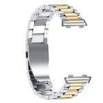 Three-beads Steel Replacement Strap Watchband, For OPPO Watch 41mm, For OPPO Watch 46mm