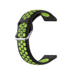 For Huawei Watch 3 / 3 Pro 22mm Sport Two-color Silicone Replacement Strap Watchband