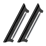 2 PCS Watchbands Stainless Steel Acoustic Ear Connector, Width: 20mm For Apple Watch Series 6 & SE & 5 & 4 40mm / 3 & 2 & 1 38mm, Width: 20mm For Apple Watch 40mm / 38mm