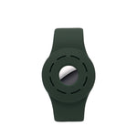 Anti-scratch Shockproof Silicone Bracelet Strap Protective Cover Case, For AirTag