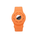 Anti-scratch Shockproof Silicone Bracelet Strap Protective Cover Case, For AirTag