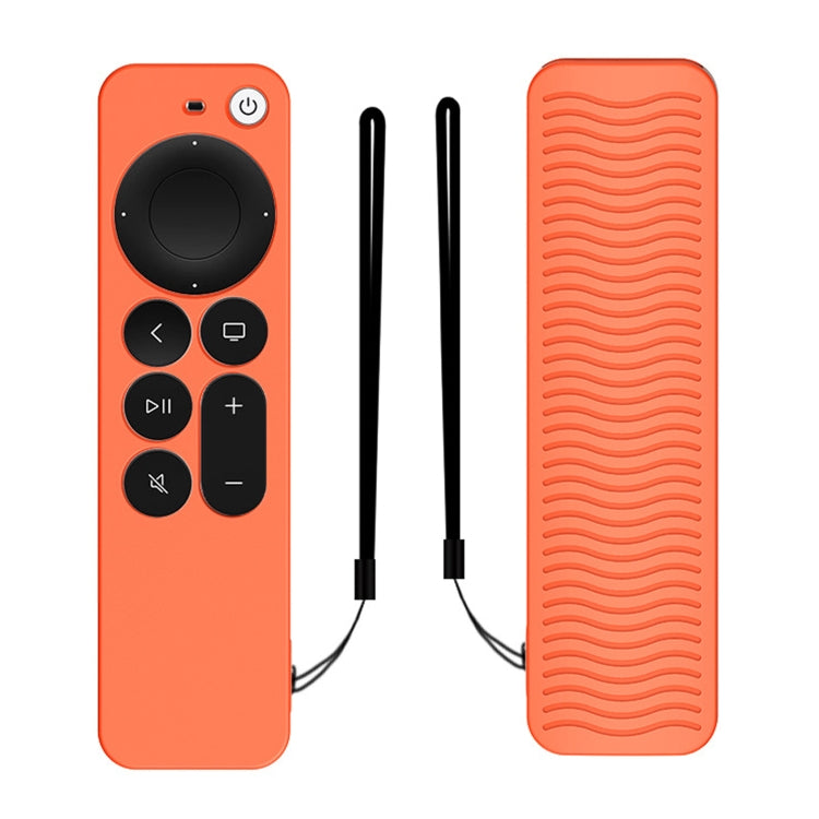 Silicone Protective Case Cover For Apple TV 4K 4th Siri Remote Controller