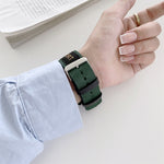 Nylon Replacement Strap Watchband, For Apple Watch Series 7  41mm / & 6 & SE & 5 & 4 40mm, For Apple Watch Series  7  45mm / & 6 & SE & 5 & 4 44mm