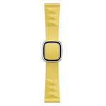 Modern Style Silicone Replacement Strap Watchband For Apple Watch Series 6 & SE & 5 & 4 40mm / 3 & 2 & 1 38mm, Black Buckle, Rose Gold Buckle, Silver Buckle