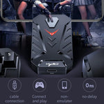 HXSJ P8+V100+A883 Keyboard Mouse Converter + One-handed Keyboard + Programming Gaming Mouse Set, P8+V100+A883