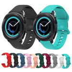 For Xiaomi Haylou RT RS3 LS04 / LS05S Universal Inner Back Buckle Perforation Silicone Replacement Strap Watchband, 20mm, 22mm