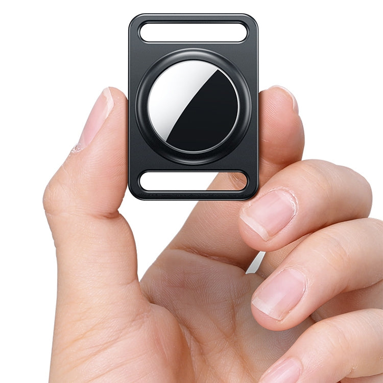 Magnetic Metal Protective Cover Case with Switchable Keychain Ring For AirTag 2nd Gen / AirTag 1st Gen