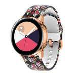 Silicone Printing Replacement Strap Watchband, For Samsung Galaxy Watch 42mm