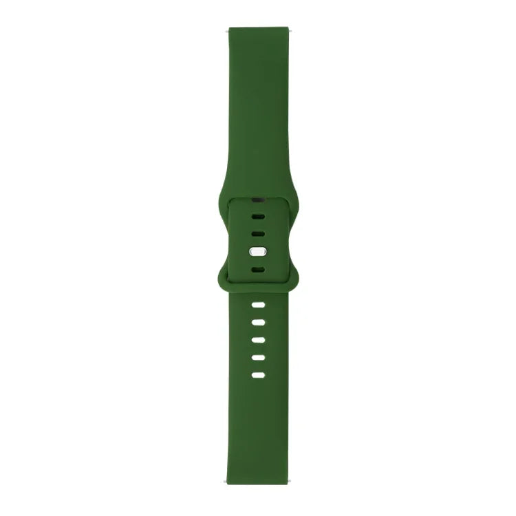 8-buckle Silicone Replacement Strap Watchband, For Amazfit Sport Watch / Sport Watch 2S, For Garmin Vivoactive 3