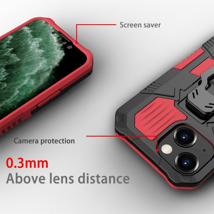 Machine Armor Warrior Shockproof PC + TPU Protective Case, For iPhone 13 mini, For iPhone 13