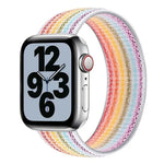Single Lap Nylon Replacement Watchband, Size: M 155mm For Apple Watch Series 6 & SE & 5 & 4 44mm / 3 & 2 & 1 42mm, M 155mm 44mm / 42mm