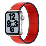Single Lap Nylon Replacement Watchband, Size: M 155mm For Apple Watch Series 6 & SE & 5 & 4 44mm / 3 & 2 & 1 42mm, M 155mm 44mm / 42mm