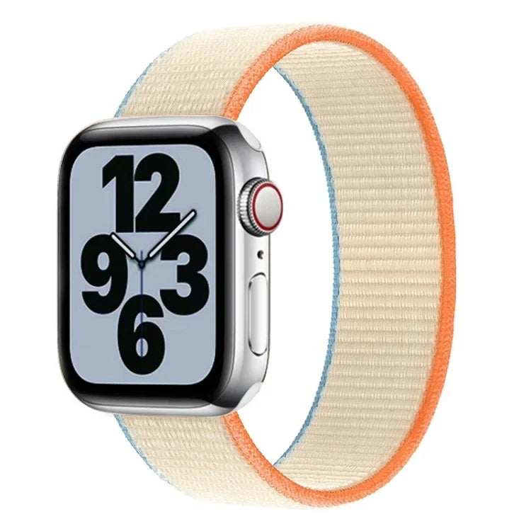 Single Lap Nylon Replacement Watchband, Size: L 165mm For Apple Watch Series 6 & SE & 5 & 4 44mm / 3 & 2 & 1 42mm, L 165mm 44mm / 42mm