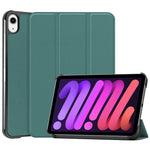 Custer Texture 3-Fold Holder Smart Leather Tablet Case, For iPad mini 6 / mini 2024, For iPad mini 6