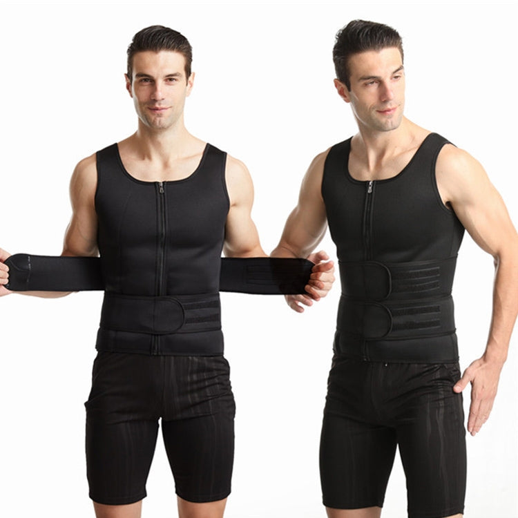 Neoprene Men Sport Body Shapers Vest Waist Body Shaping Corset, S, M, L, XL, XXL, XXXL