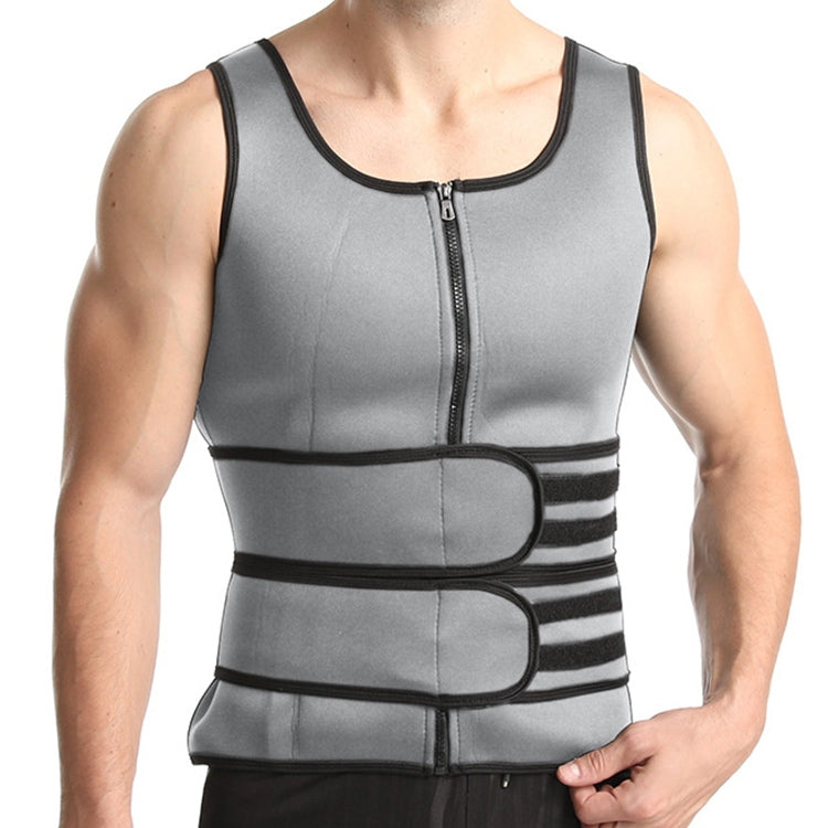 Neoprene Men Sport Body Shapers Vest Waist Body Shaping Corset, S, M, L, XL, XXL, XXXL