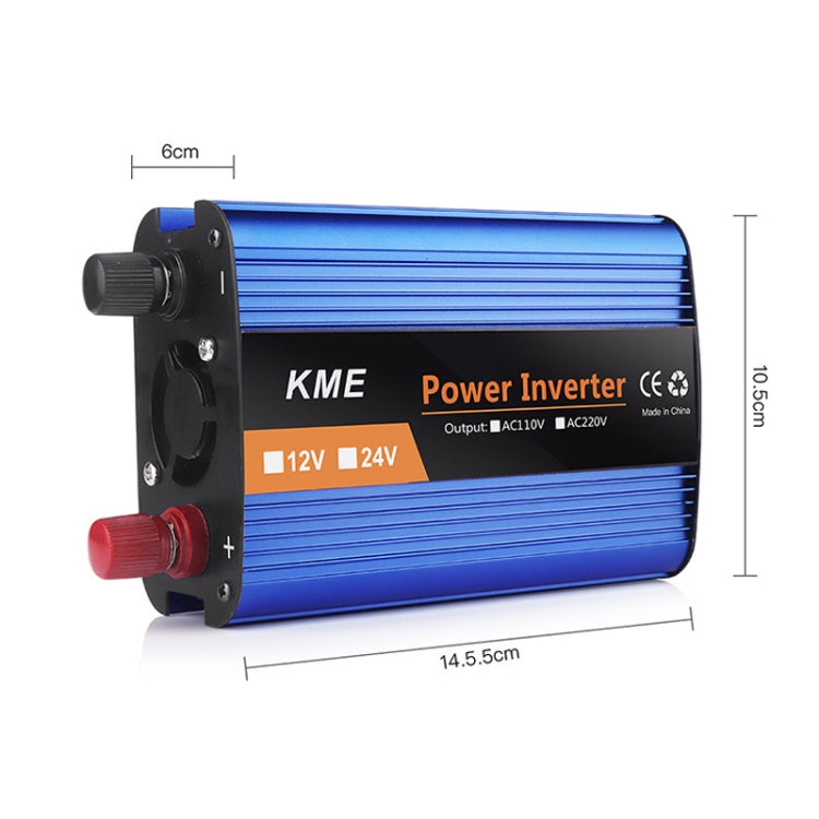 Carmaer 500W Car Smart Multi-function Digital Display Inverter Household Power Converter, 12V to 220V 500W, 24V to 220V 500W, 48V to 220V 500W