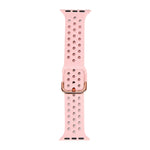 Silicone Replacement Watchband For Apple Watch Series, 7 45mm / 6 & SE & 5 & 4 44mm / 3 & 2 & 1 42mm