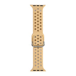 Silicone Replacement Watchband For Apple Watch Series, 7 45mm / 6 & SE & 5 & 4 44mm / 3 & 2 & 1 42mm