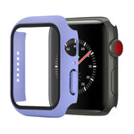 Shockproof PC+Tempered Glass Protective Case with Packed Carton For Apple Watch 44mm(Orange), For Apple Watch Series 6 / 5 / 4 / Watch SE 44mm, For Apple Watch Series 6 & SE & 5 & 4 44mm, For Apple Watch Series 3 & 2 & 1 42mm