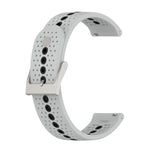 Universal Colorful Hole Silicone Replacement Strap Watchband, 22mm, 20mm, For Suunto 9 Peak