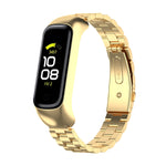 Three-beads Steel Replacement Strap Watchband, For Samsung Galaxy Fit2 SM-R220