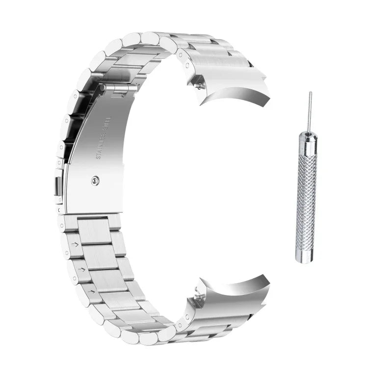 Three Strains Steel Replacement Strap Watchband, For Samsung Galaxy Watch4 / Watch4 Classic