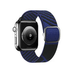 Two-color Nylon Braid Replacement Wrist Strap Watchband For Apple Watch Series, 7 41mm / 6&SE&5&4 40mm / 3&2&1 38mm, 7 45mm / 6&SE&5&4 44mm / 3&2&1 42mm