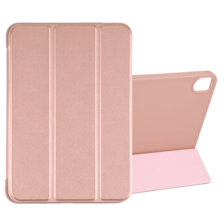 GEBEI Shockproof Horizontal Flip Tablet Leather Case with Three-folding Holder, For iPad mini 2024 / mini 6
