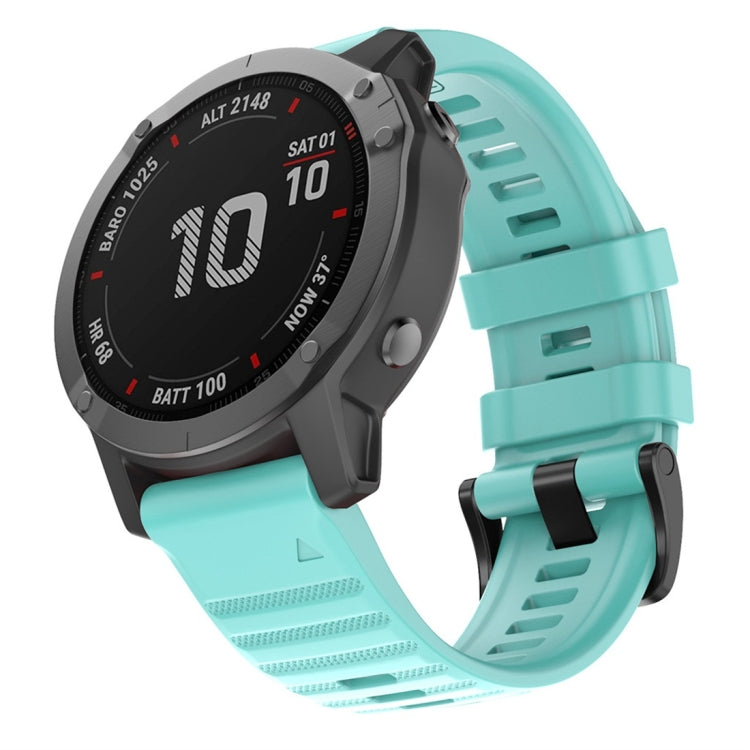 For Garmin Fenix 6 22mm Silicone Smart Watch Replacement Strap Wristband