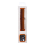 Adjustable Striped Woven Nylon Watchband + Watch Case Set For Apple Watch Series, 7 41mm/6&SE&5&4 40mm/3&2&1 38mm, 7 45mm/6&SE&5&4 44mm/3&2&1 42mm