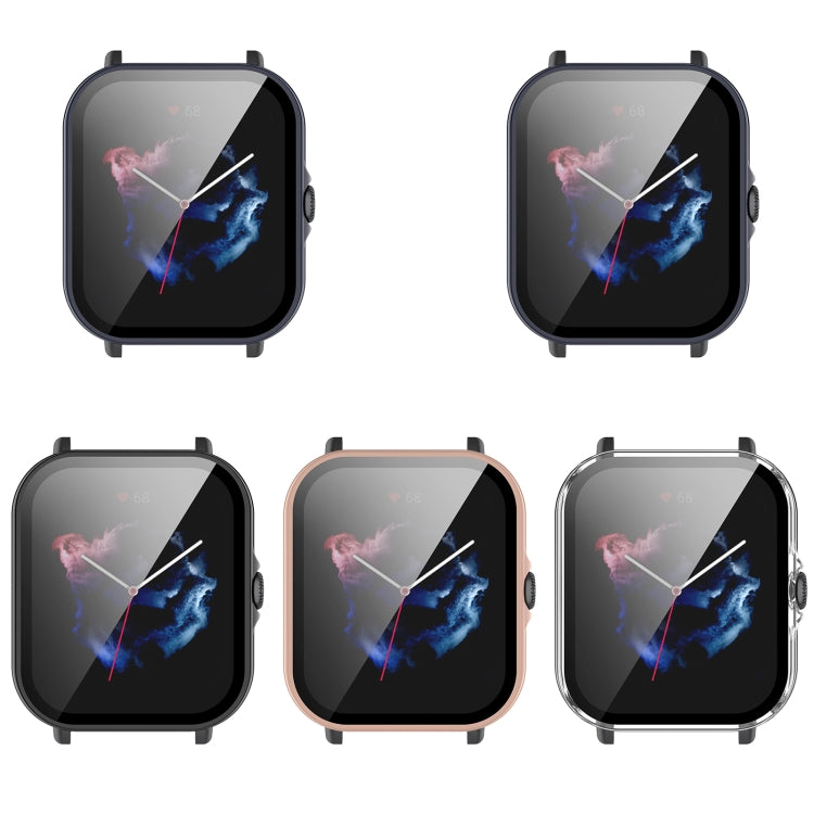 PC + Tempered Glass Watch Protective Case, For Amazfit GTS 3