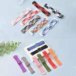 Nylon Braided Elasticity Watchband, For Samsung Galaxy Watch4 40mm/44mm, For Samsung Galaxy Gear S3