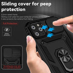 Sliding Camshield Holder Phone Case, For iPhone 11 Pro, For iPhone 11 Pro Max