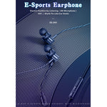 awei ES-180i In-ear E-sports Wired Earphone with Microphone, ES-180i