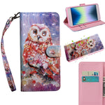 3D Painting Pattern Coloured Drawing Leather Phone Case, For iPhone SE 2022
