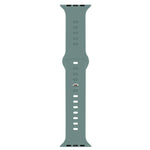 Liquid Silicone Watchband For Apple Watch Series, 7 45mm / 6&SE&5&4 44mm / 3&2&1 42mm