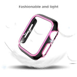 Two-color Electroplating PC Watch Case For Apple Watch Series, 3&2&1 38mm, 3&2&1 42mm