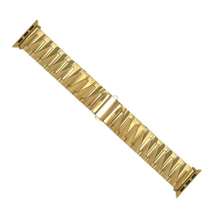 Aluminum Alloy Gear Matte Watchband For Apple Watch Series, 7 41mm / 6&SE&5&4 40mm / 3&2&1 38mm, 7 45mm / 6&SE&5&4 44mm / 3&2&1 42mm