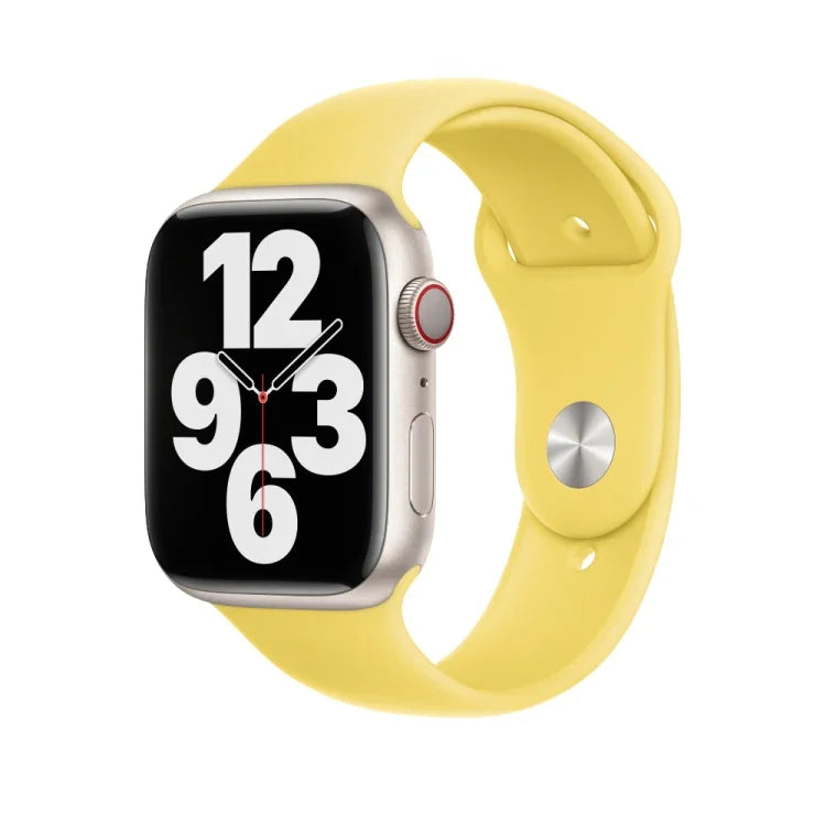 Silicone Watch Band For Apple Watch Series, For Apple Watch 42mm / 41mm / 40mm / 38mm, For Apple Watch 46mm / 49mm / 45mm / 44mm