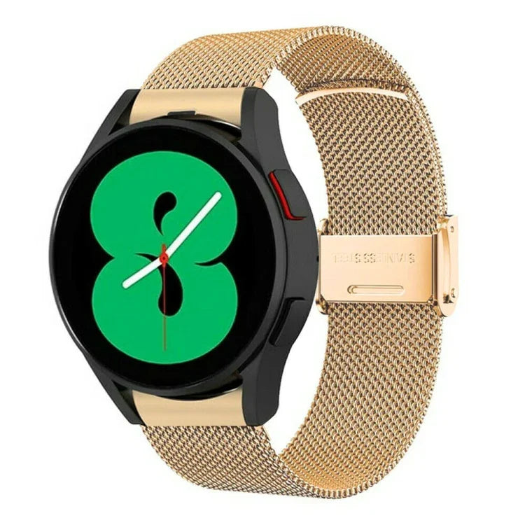 Stainless Steel Milan Buckle Watch Band, For Samsung Galaxy Watch4 40mm / 44mm
