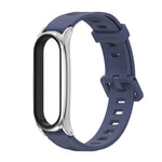 For Xiaomi Mi Band 6 / 5 Mijobs Flat Hole Silicone Watch Band, CS Case, GT Case, Plus Case, TF Case