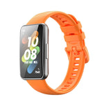 Pure Color Silicone Watch Band, For Huawei Band 7 / Honor Band 7